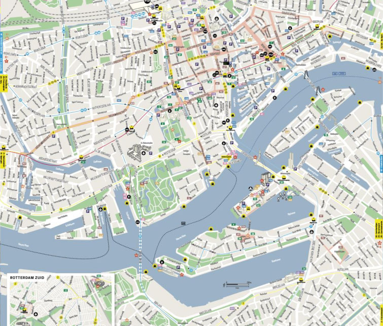 City Map Rotterdam | Rotterdam Tourist Information | Rotterdam Info